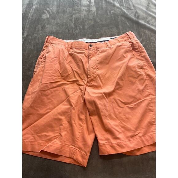 POLO RALPH LAUREN‎ Classic Fit Chino Shorts Mens 36 Salmon Pink Golf Cotton - Picture 1 of 7